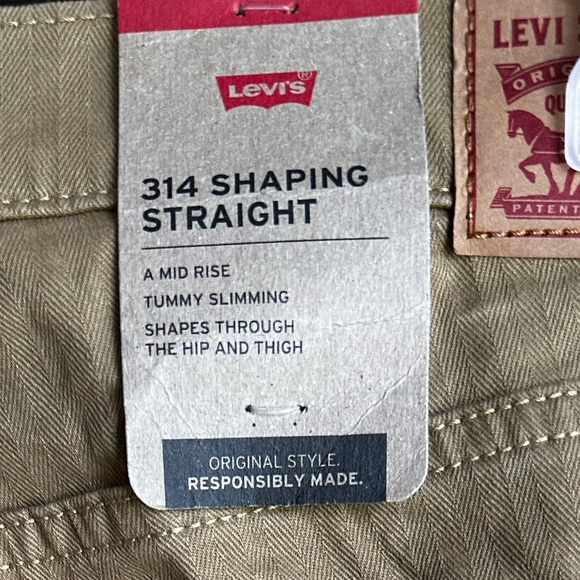 LEVIS 314 shaping straight pants - Picture 3 of 4